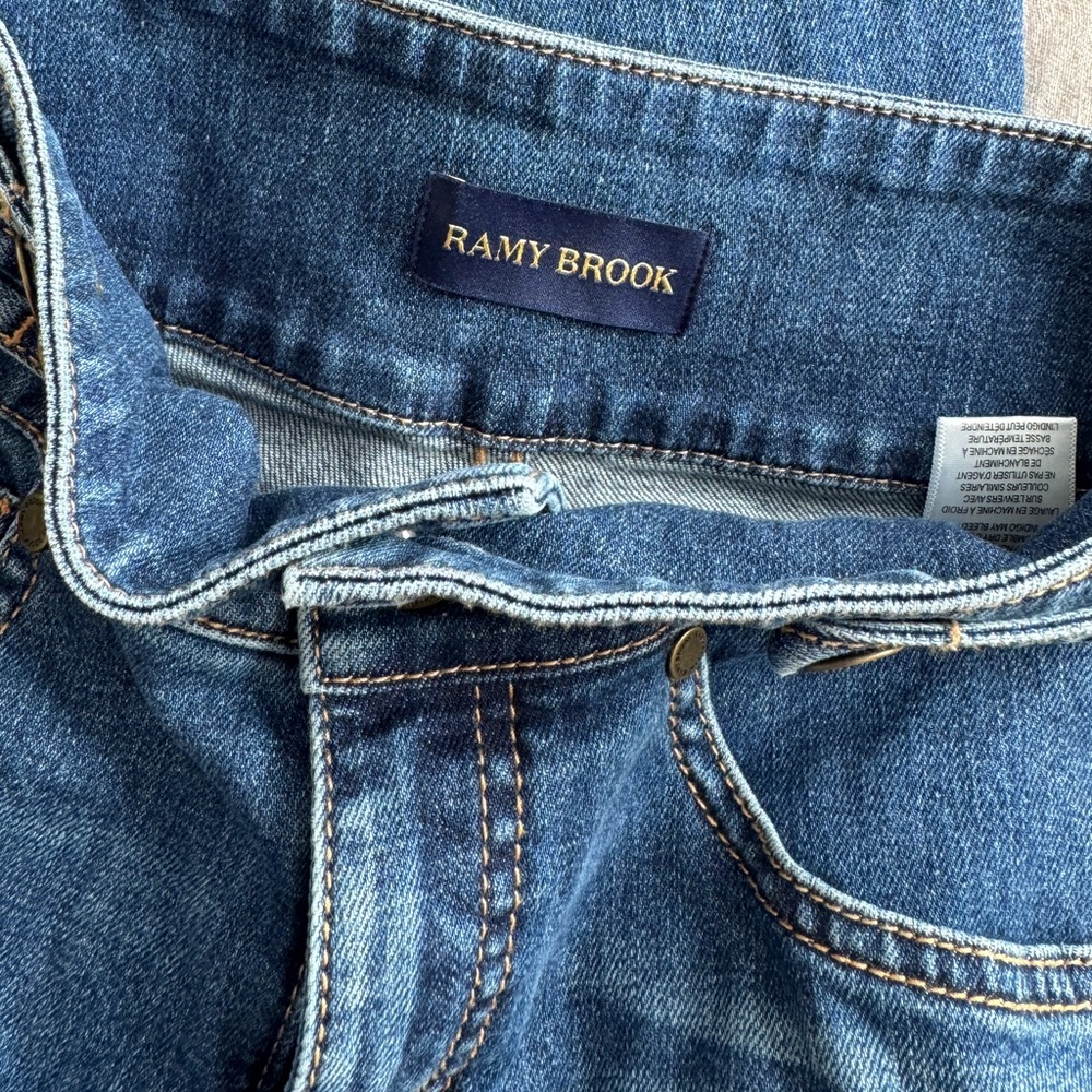 Ramy Brook Liv High-Rise Wide Leg Jeans - Picture 6 of 9